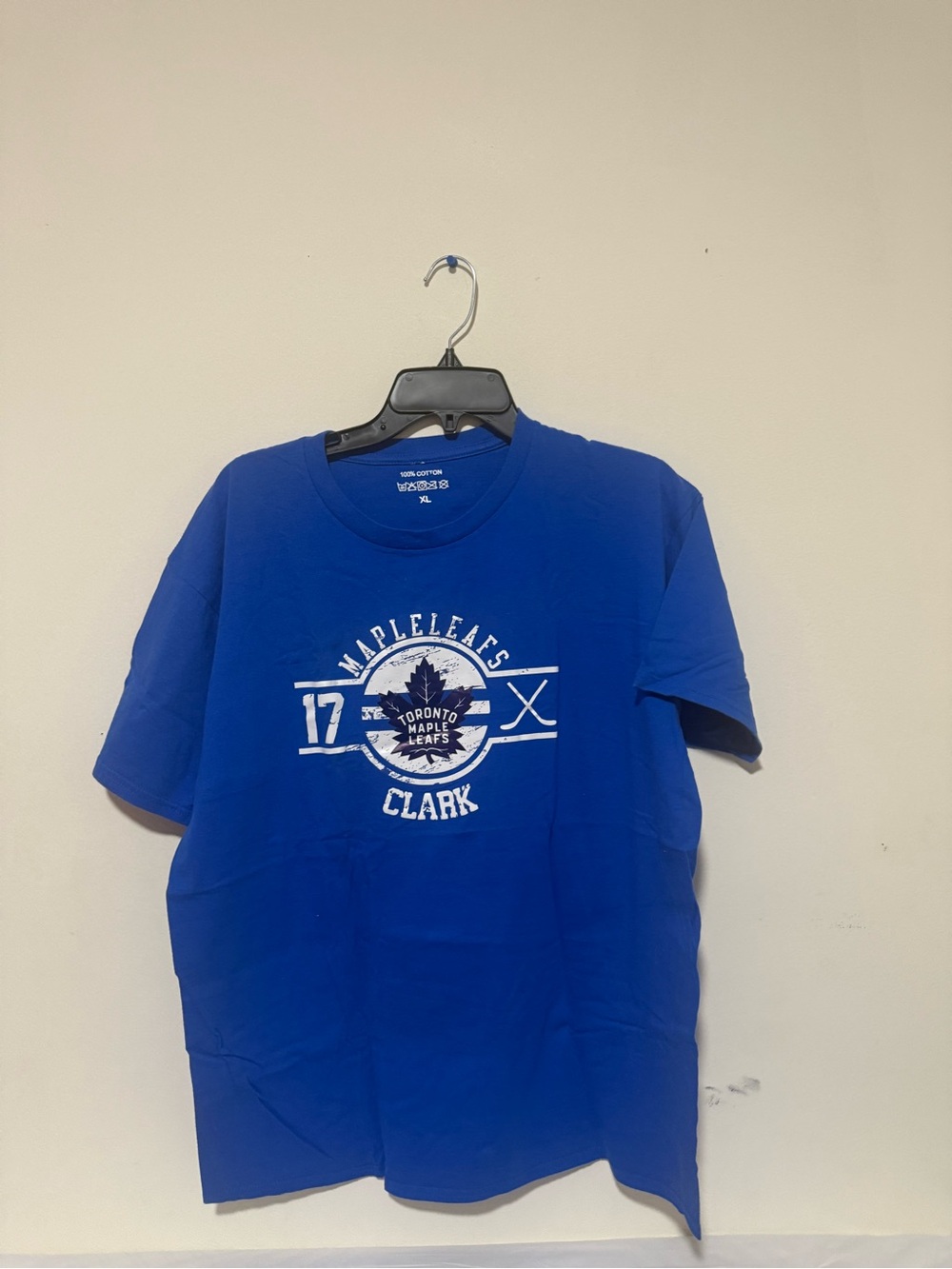 Toronto Maple Leafs Blue Clark Graphic T-Shirt